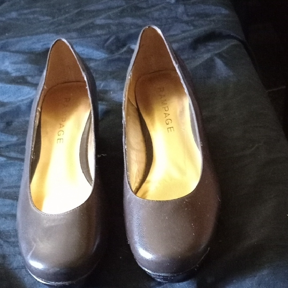 Rampage Brown Heels Classic Design